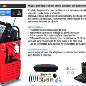 Máquina de  Troca de Óleo de Câmbio Automático c/Aquecimento - PLANATC